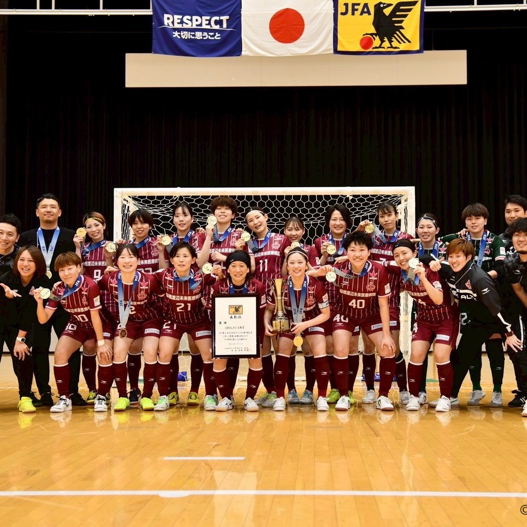  SWH西宮フットサルクラブレディースが王座奪還！ 女子Fリーグとの2冠を達成！！