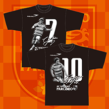  長野パルセイロトップセレクト選手フォトTシャツ新発売！